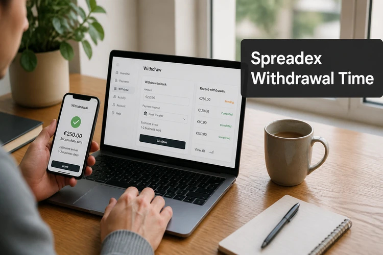 Spreadex Withdrawal Time